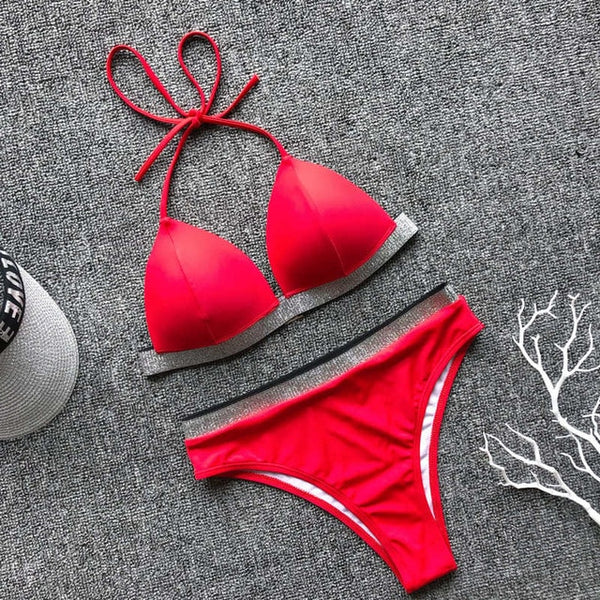 Bikinx Neon green micro bikini 2019 bathing suit Sexy push up swimsuit female bathers Triangle swimwear women swim suit biquinis