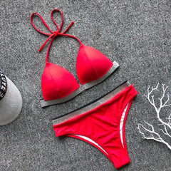 Bikinx Neon green micro bikini 2019 bathing suit Sexy push up swimsuit female bathers Triangle swimwear women swim suit biquinis