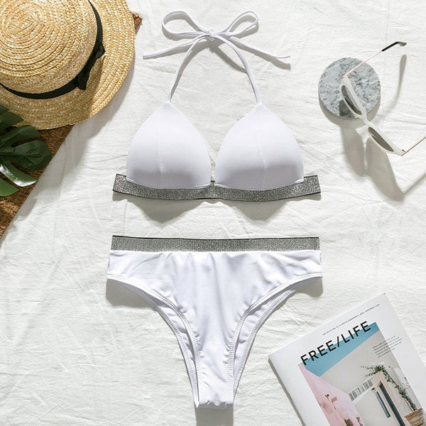Bikinx Neon green micro bikini 2019 bathing suit Sexy push up swimsuit female bathers Triangle swimwear women swim suit biquinis